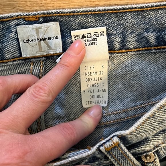 Vintage 90s Calvin Allen high rise jeans - Picture 4 of 14